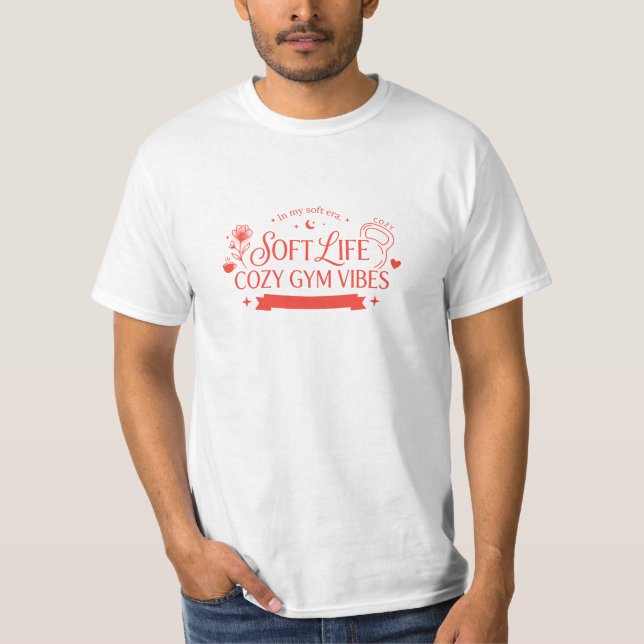 Gymdesign för män  t shirt (Framsida)