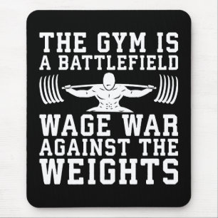 Gymen är ett attlefield - Motivering för att träna Musmatta