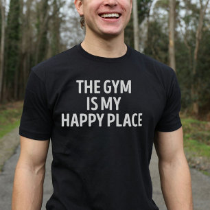 Gymen är min Bodybuilding-workout för Lycklig Stäl T Shirt