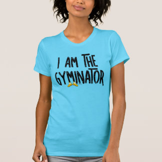 Gyminator Rough Text T Shirt