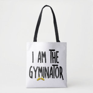 Gyminator Rough Text Tygkasse