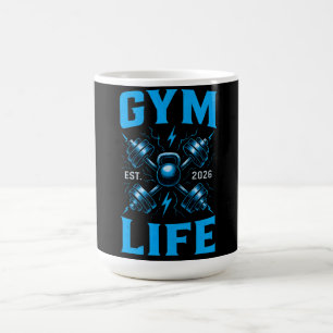Gymliv Est. 2026 – Ny Kapitel Fitness Kaffemugg