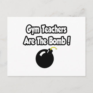 Gymmeslärarna är bomben! vykort