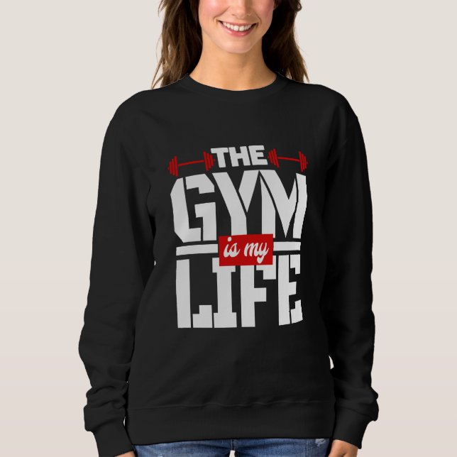 Gymmet Är Mitt Liv   T Shirt (Framsida)