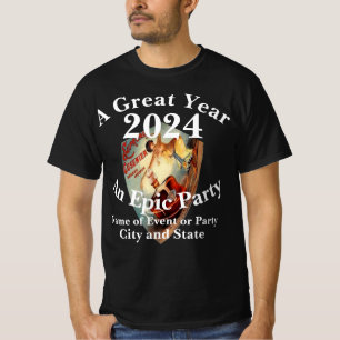 Gymnasieåterträff Födelsedagsresa 2024 T Shirt