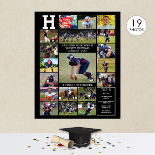 Gymnasiesport Senior 19 Fotocollageaffisch Poster