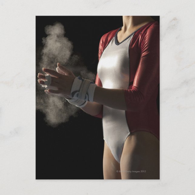 Gymnast 3 vykort (Framsida)