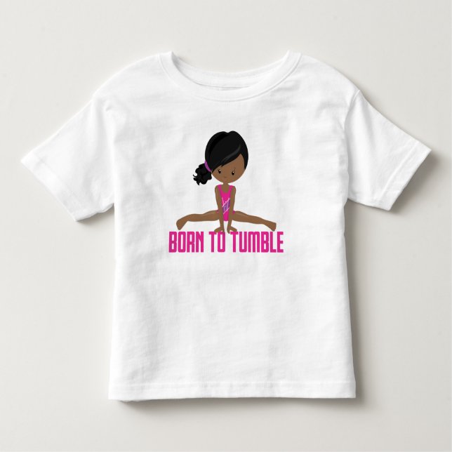 Gymnast-African American T Shirt (Framsida)