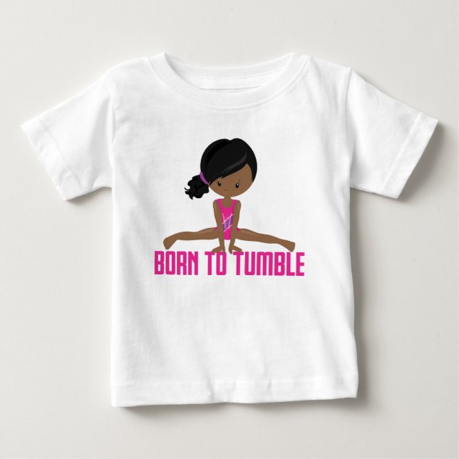 Gymnast-African American T Shirt (Framsida)