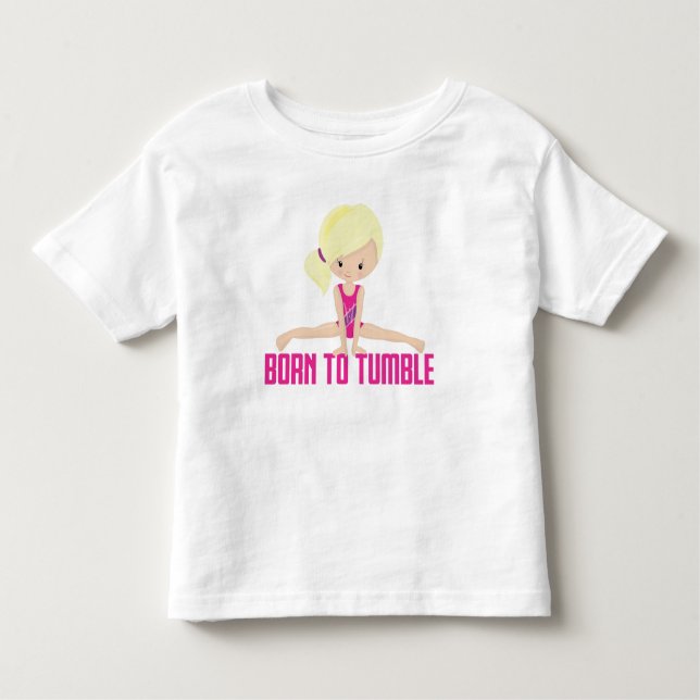 Gymnast-Blonde T Shirt (Framsida)