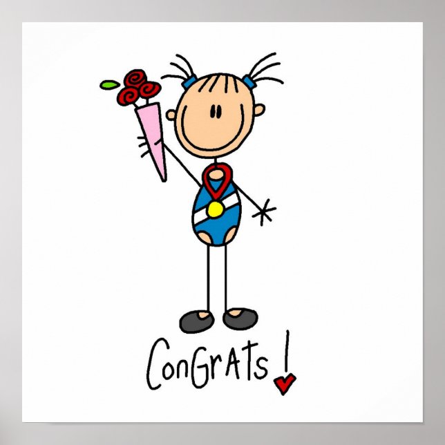 Gymnast Champion Poster (Framsidan)