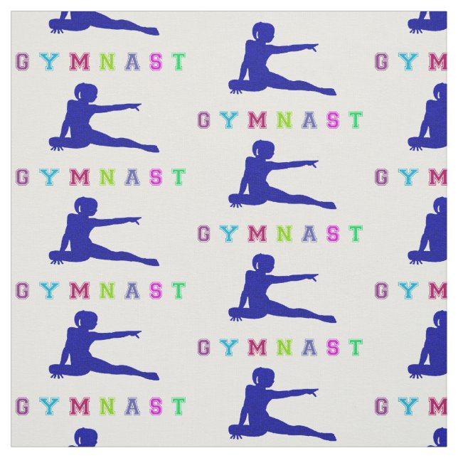 Gymnast Colorful Brev Tyg (Provkarta)