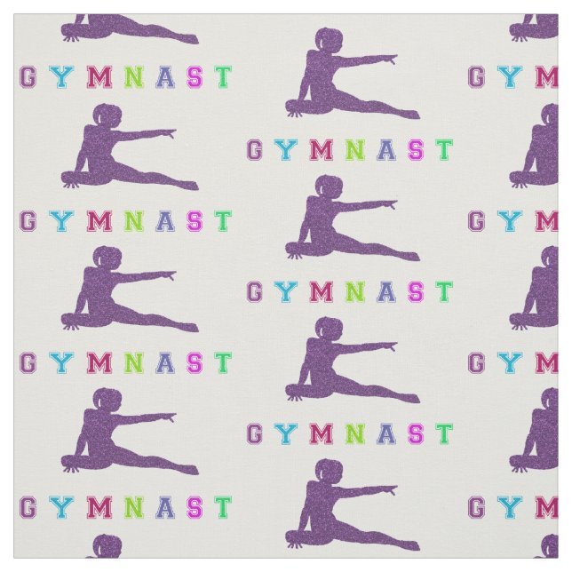 Gymnast Colorful Brev Tyg (Provkarta)