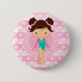 Gymnast - Cute Gymnastics Rosa Turcos Knapp
