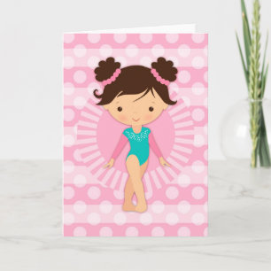 Gymnast - Cute Gymnastics Rosa Turcos Kort