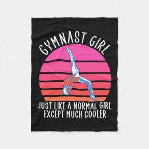 Gymnast Girl Fleecefilt