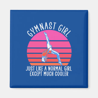 Gymnast Girl Magnet
