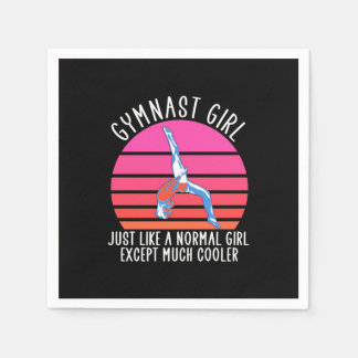 Gymnast Girl Pappersservett