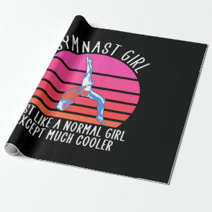Gymnast Girl Presentpapper