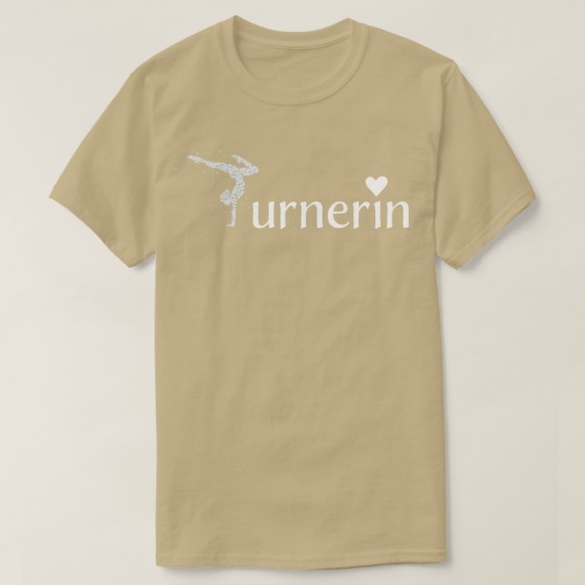 Gymnast Golv utövar Gymnastics Acrobatics T Shirt (Design framsida)