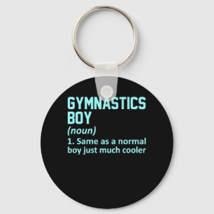 Gymnast Gymnastic Älskare Nyckelring