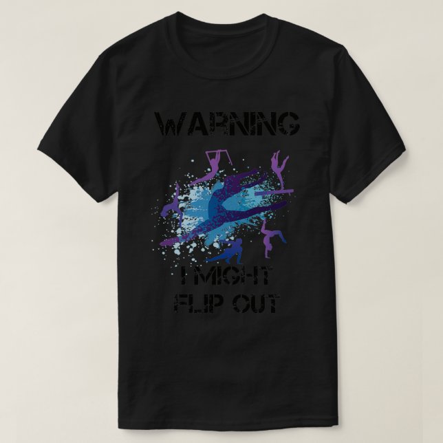 Gymnast Gymnastics som säger 11 T Shirt (Design framsida)