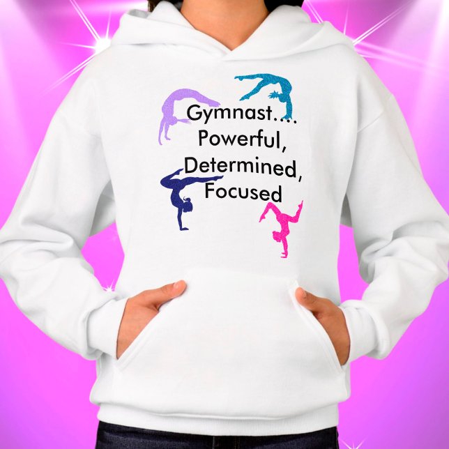 Gymnast.. Kraftfull, bestämd, fokuserad T Shirt (Skapare uppladdad)