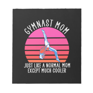 Gymnast Mamma Anteckningsblock