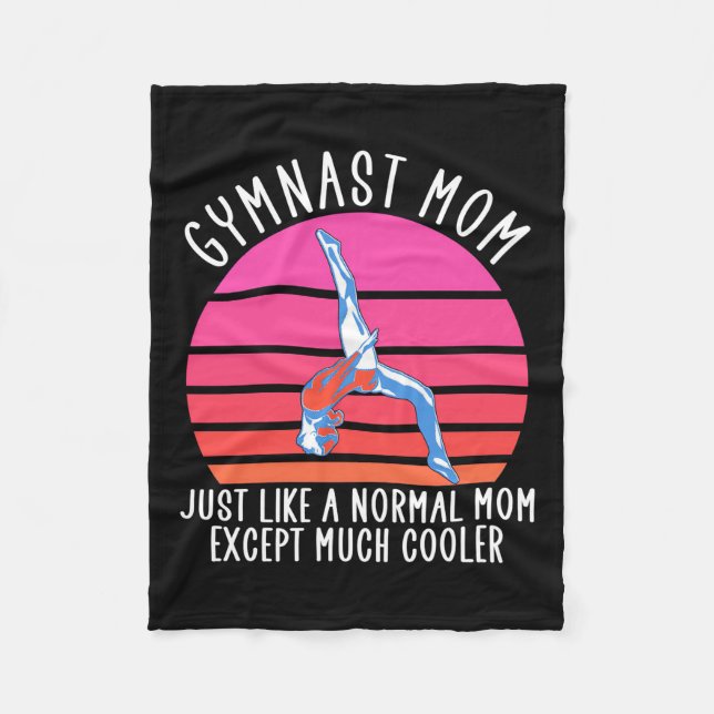 Gymnast Mamma Fleecefilt (Framsidan)