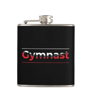 Gymnast - minimalistisk modern gymnastikord fickplunta