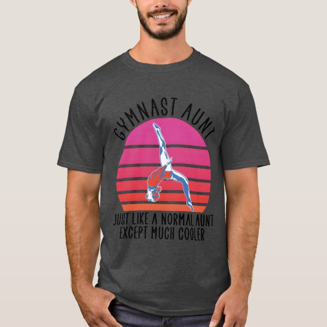 gymnast moster t shirt (Framsida)