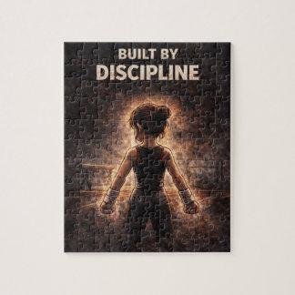 Gymnast Motivation Puzzle Powerful Athlete Mindset Pussel