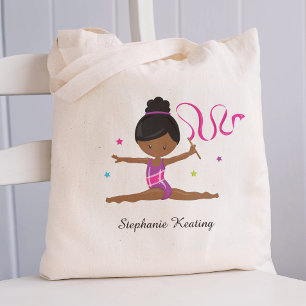 Gymnast - Personlig African American Tygkasse