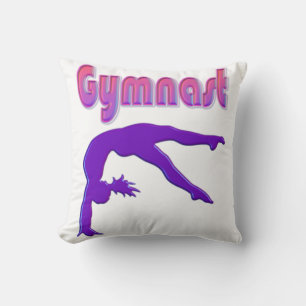 Gymnast Power Tumbling Lila Metallic Kudde