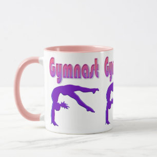 Gymnast Power Tumbling Lila Metallic Mugg