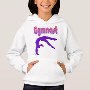 Gymnast Power Tumbling Lila Metallic T Shirt