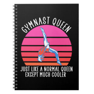 Gymnast Queen Anteckningsbok