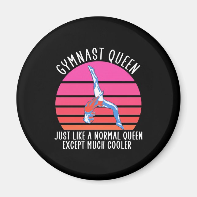 Gymnast Queen Magnet (Framsidan)