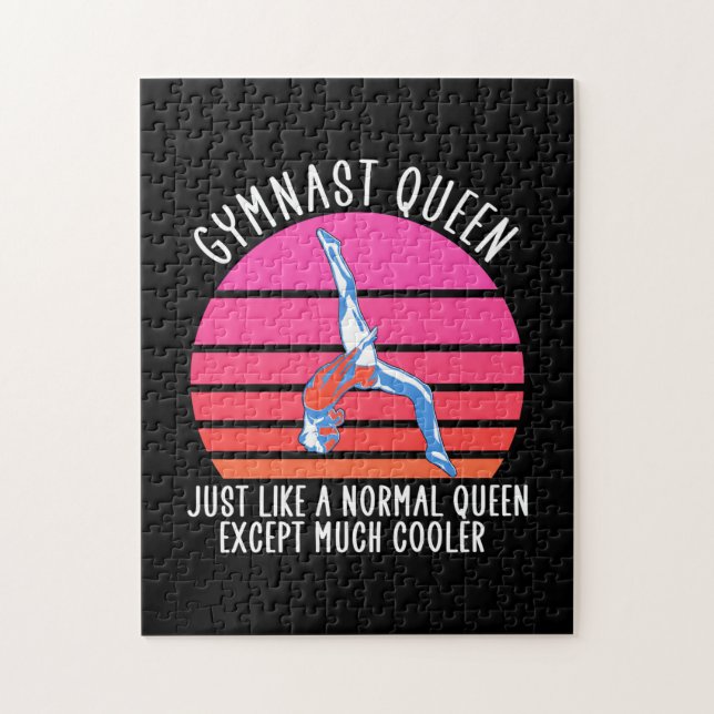 Gymnast Queen Pussel (Vertikal)