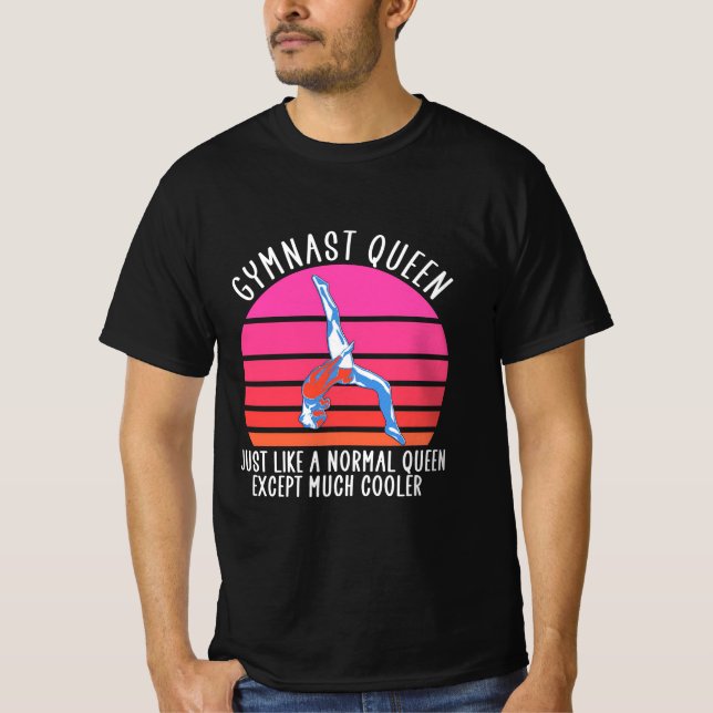 Gymnast Queen T Shirt (Framsida)