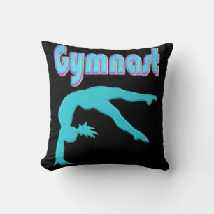 Gymnast-ryggledaren steg ut och ut kudde