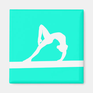 Gymnast Silhouette Magnet Turcos