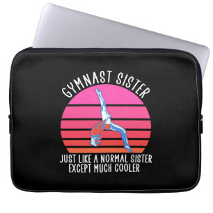Gymnast Sister Laptop Fodral