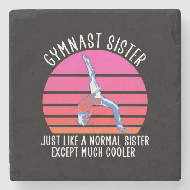 Gymnast Sister Stenunderlägg (Framsidan)