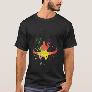 Gymnast Still Rings Pojkar Barn Artistik Gymnastik T Shirt