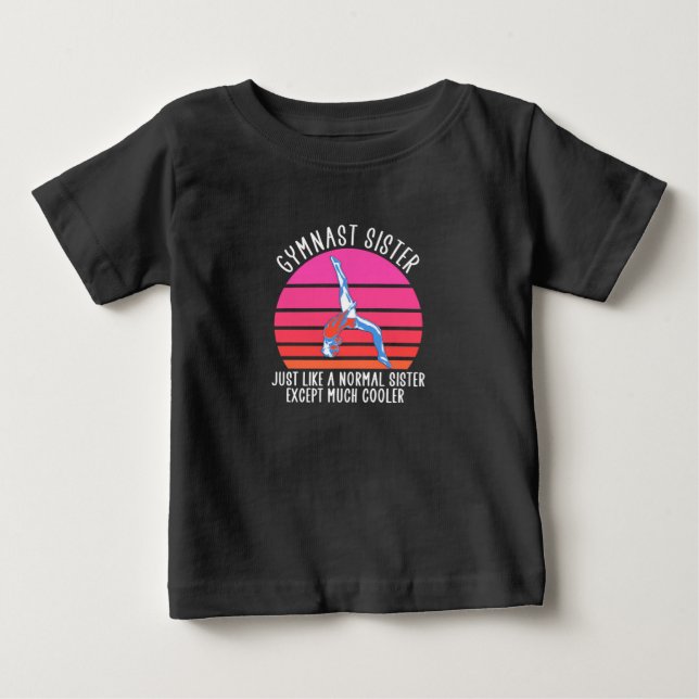 Gymnast Syskon T Shirt (Framsida)