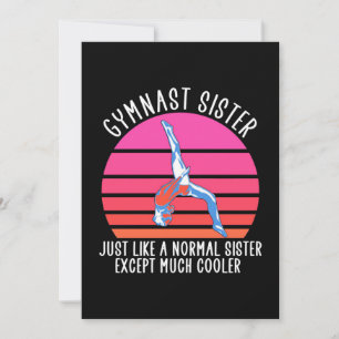 Gymnast Syster Inbjudningar