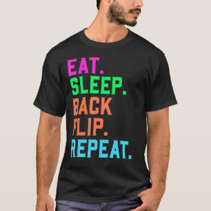Gymnast Tumbler Kärlek to Fliing Twist & Spin Tumb T Shirt