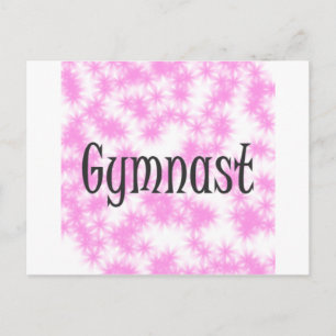 Gymnast Vykort
