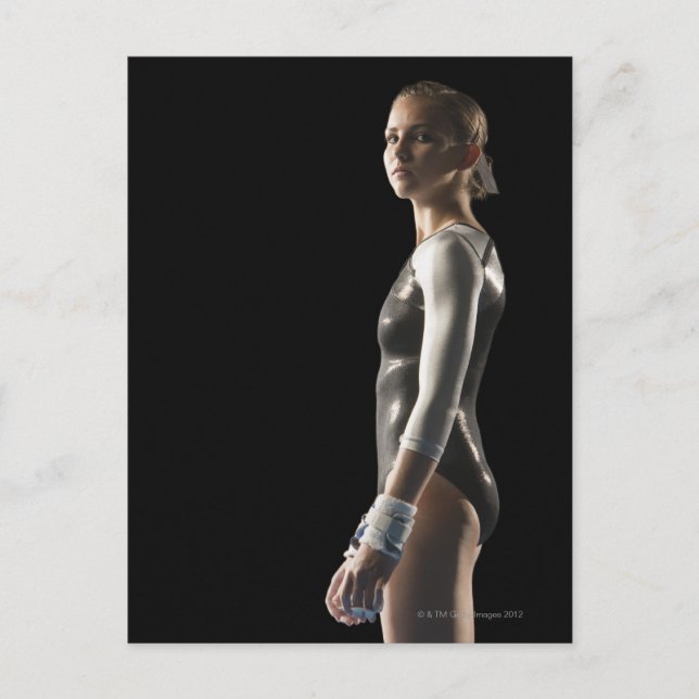 Gymnast Vykort (Framsida)